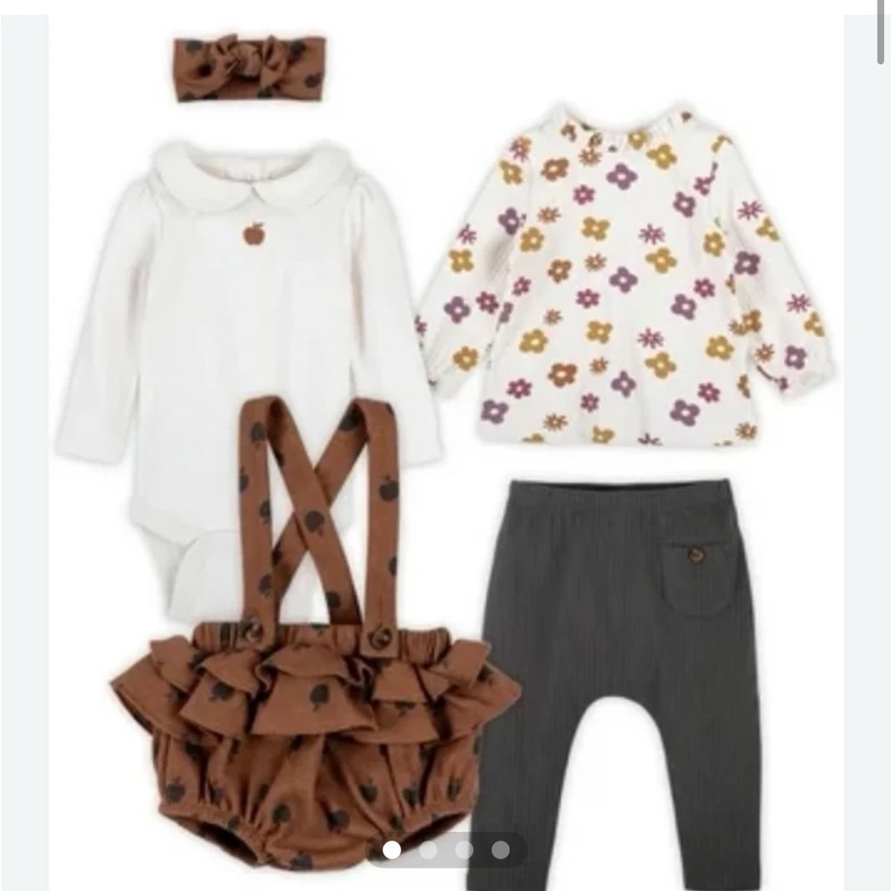 Little Star Organic 5 piece girls set